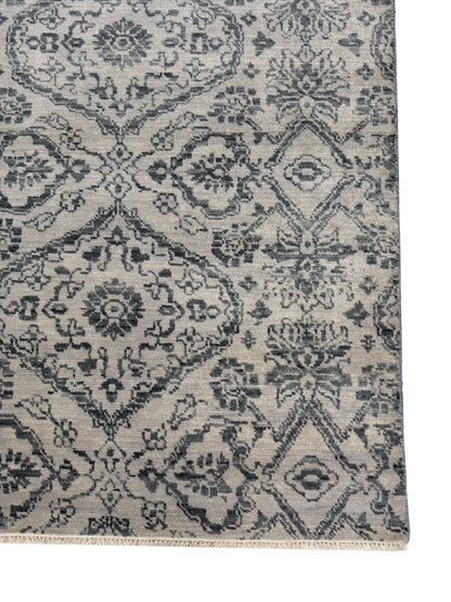Artisan Samara Silver Transitional Knotted Rug