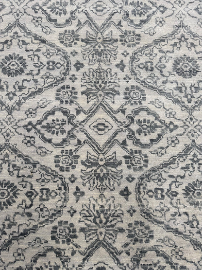 Artisan Samara Silver Transitional Knotted Rug
