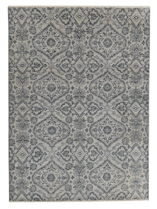 Artisan Samara Silver Transitional Knotted Rug