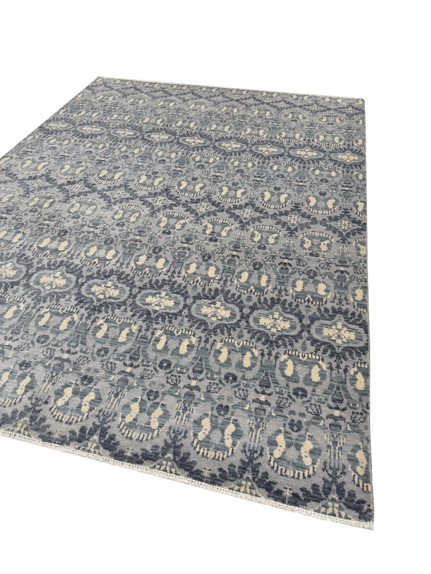 Artisan Samara Grey Transitional Knotted Rug