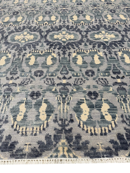 Artisan Samara Grey Transitional Knotted Rug