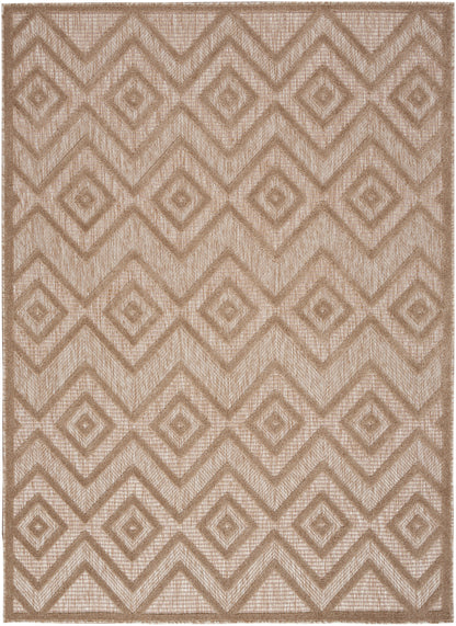 Nourison Home Versatile NRV01 Natural Beige Contemporary Flat Weave Rug
