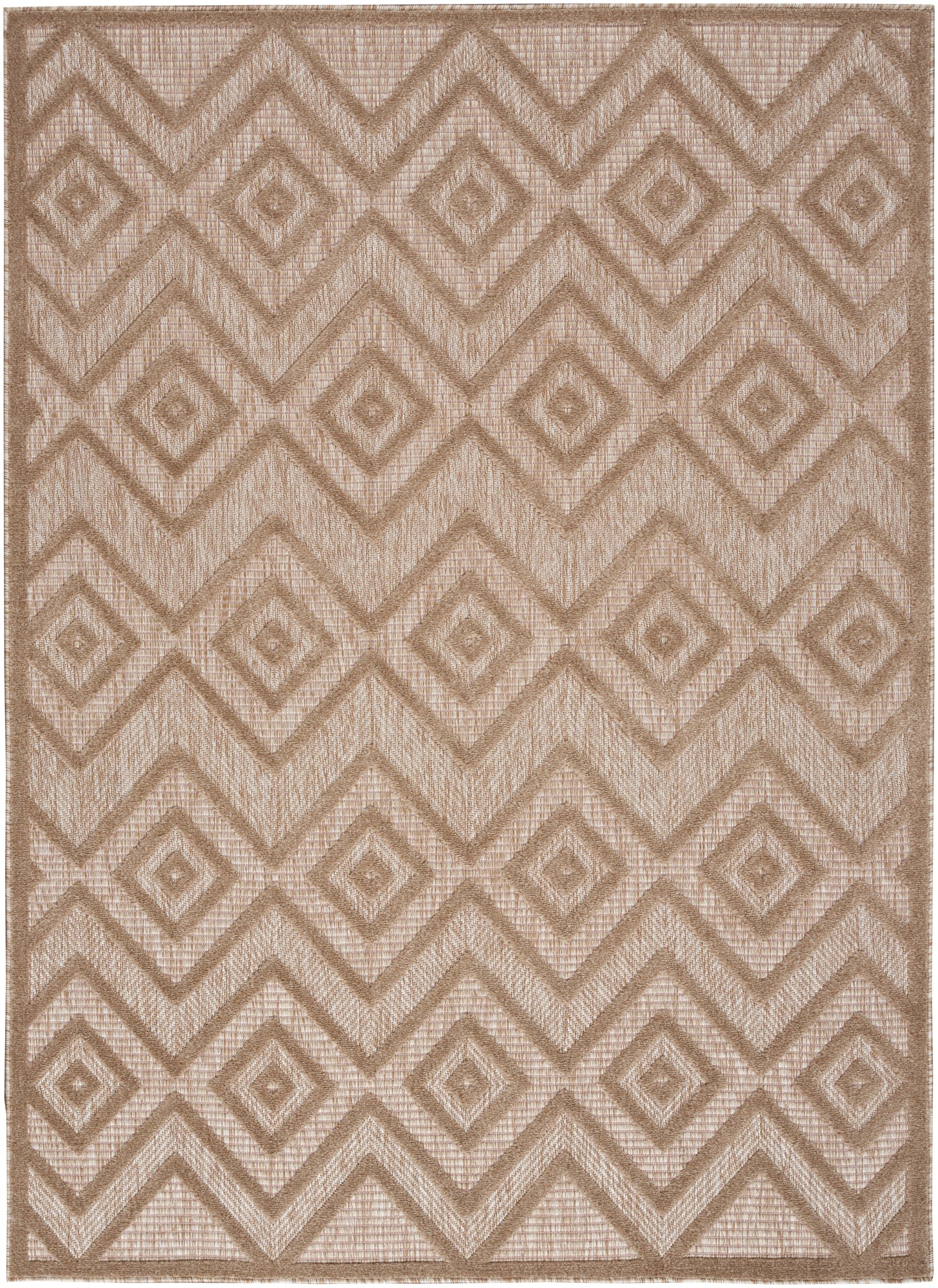 Nourison Home Versatile NRV01 Natural Beige Contemporary Flat Weave Rug