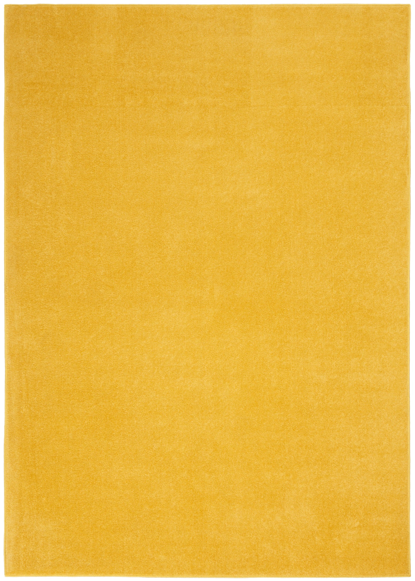 Nourison Home Nourison Essentials NRE01 Yellow Contemporary Power-loomed Rug