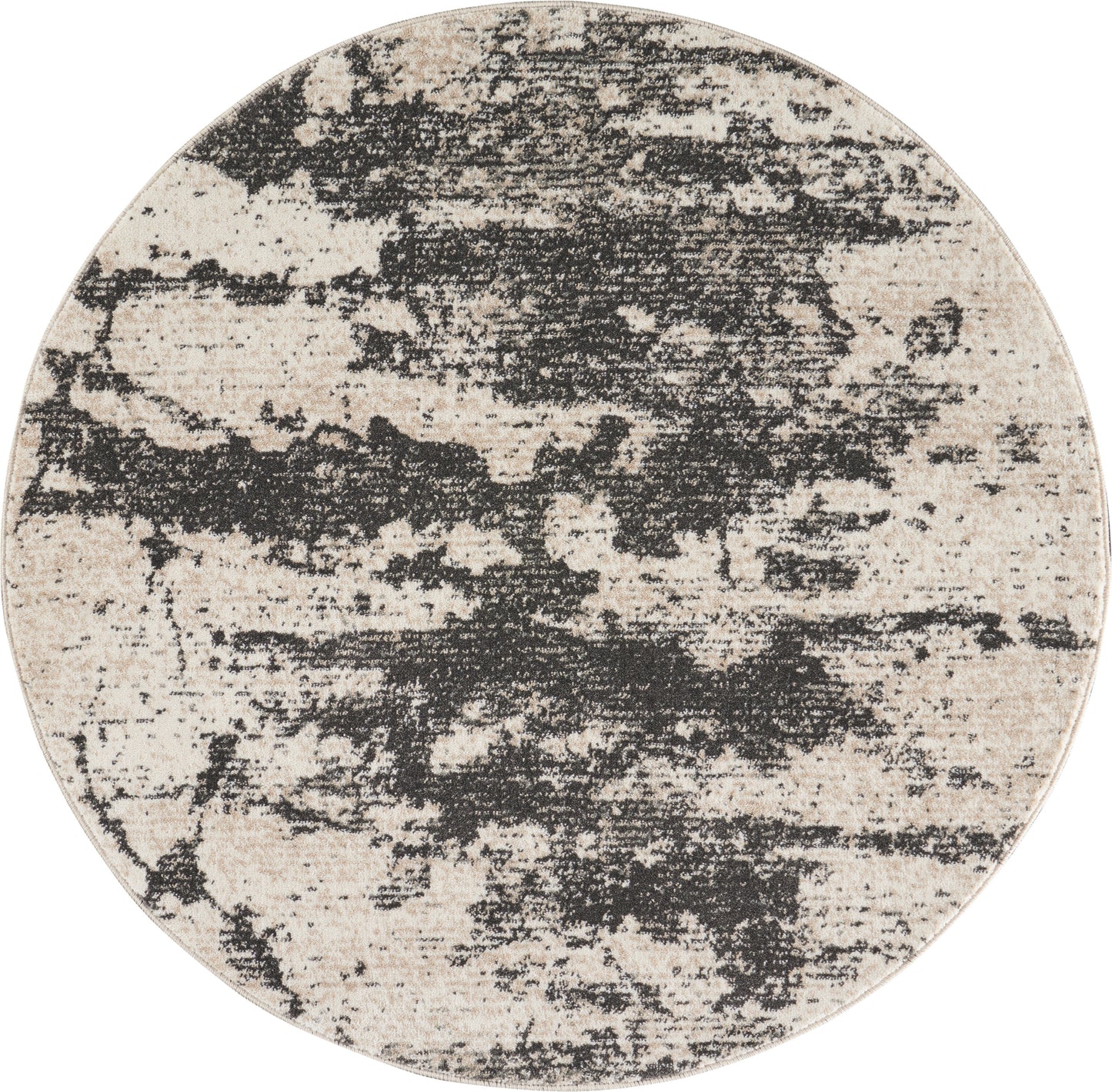 Nourison Home Maxell MAE07 Ivory Grey Contemporary Power-loomed Rugs
