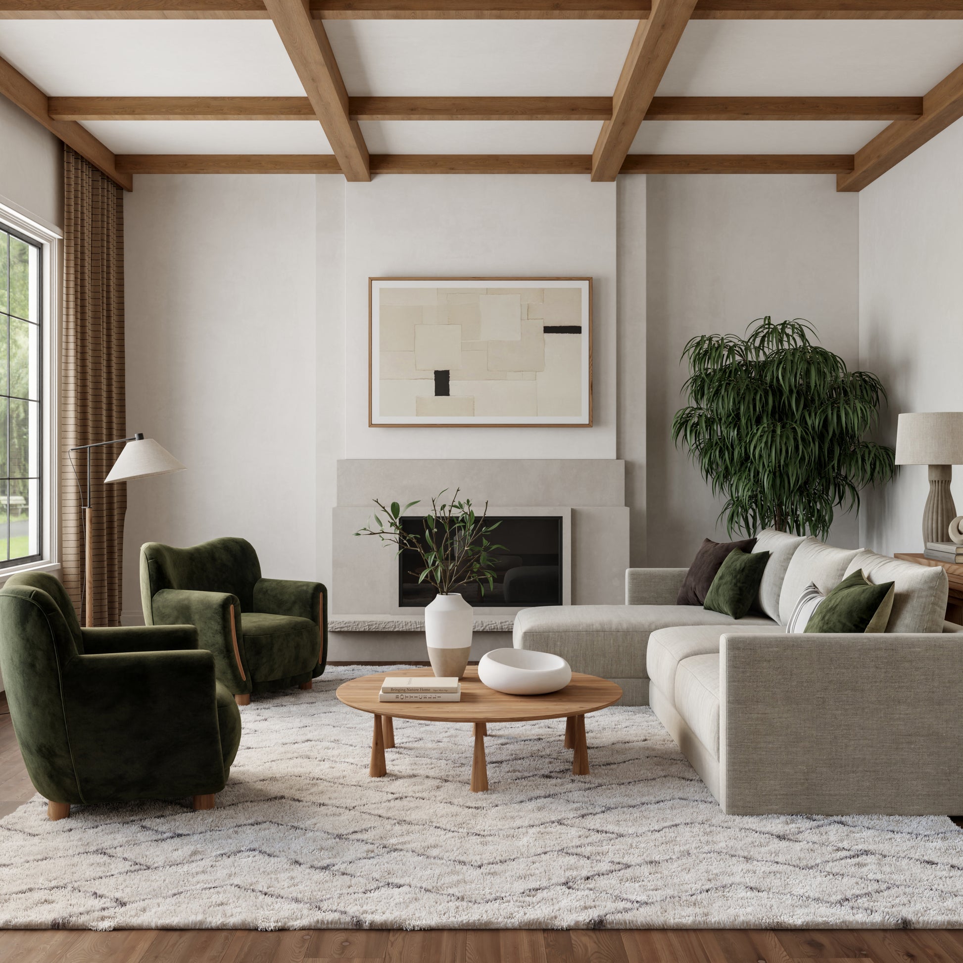 Nourison Home Dreamy Shag  Ivory Grey  Contemporary