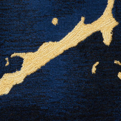 Nourison Home Symmetry  Navy  Contemporary