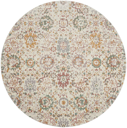 Nourison Home Twilight TWI13 Ivory Multicolor Transitional Power-loomed Rug
