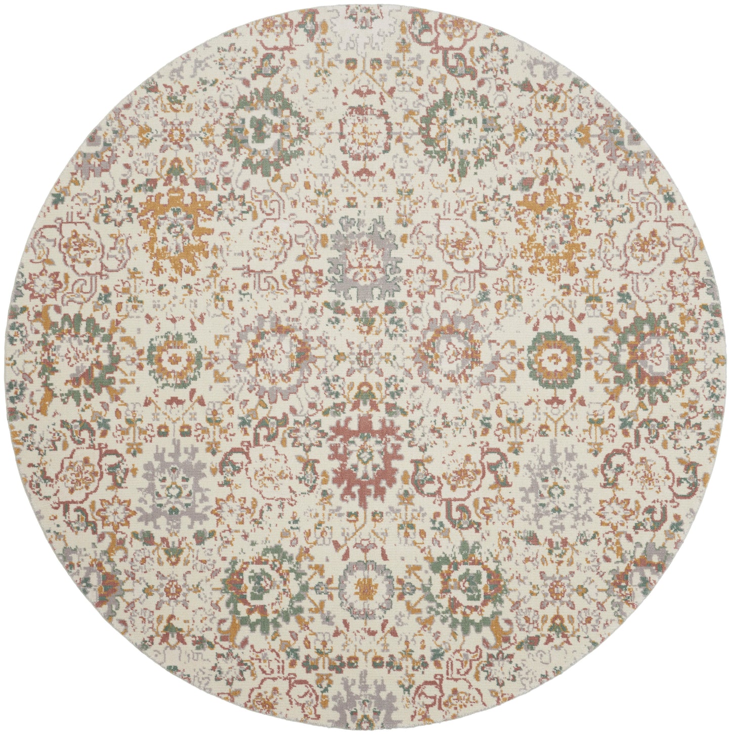 Nourison Home Twilight TWI13 Ivory Multi Transitional Power-loomed Rug