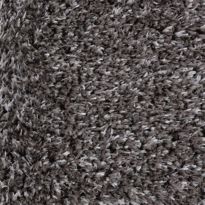 Nourison Home Luxe Shag  Charcoal  Contemporary