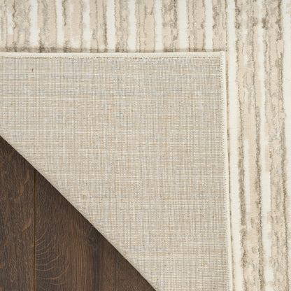 Nourison Home Soft Structure  Beige  Contemporary