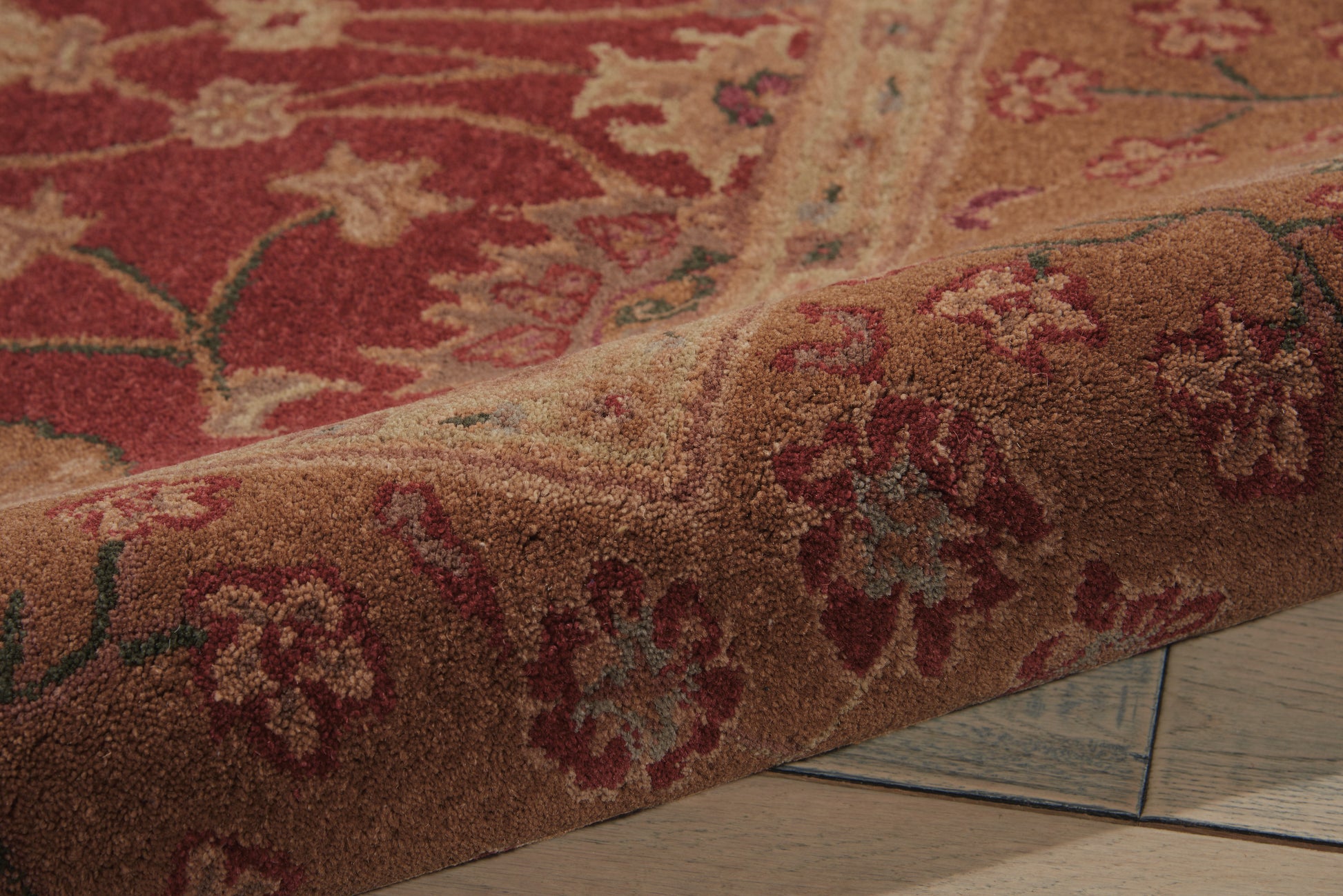 Nourison Home Heritage Hall  Brick  Traditional