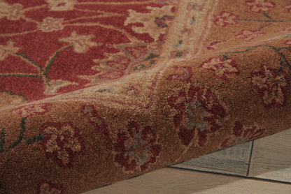 Nourison Home Heritage Hall  Brick  Traditional