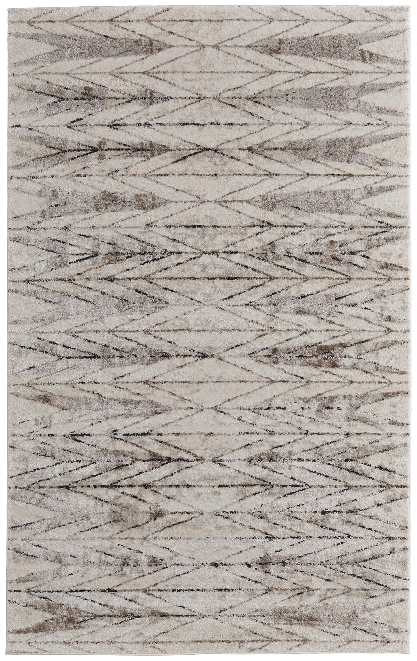 Feizy Vancouver  Beige Brown Modern/Scandinavian/Cottage