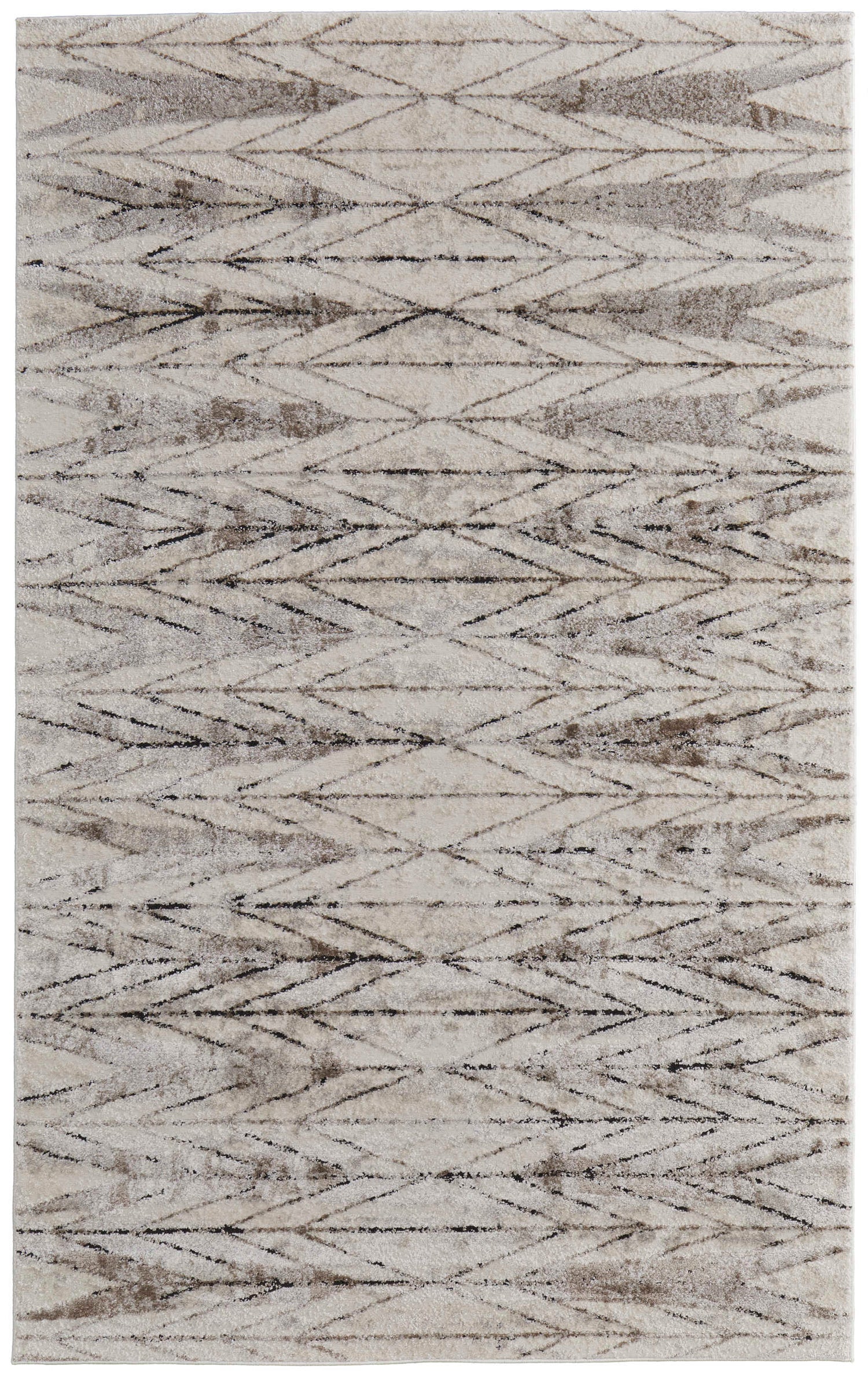 Feizy Vancouver  Beige Brown Modern/Scandinavian/Cottage
