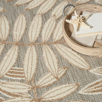 Nourison Home Aloha  Natural  Contemporary