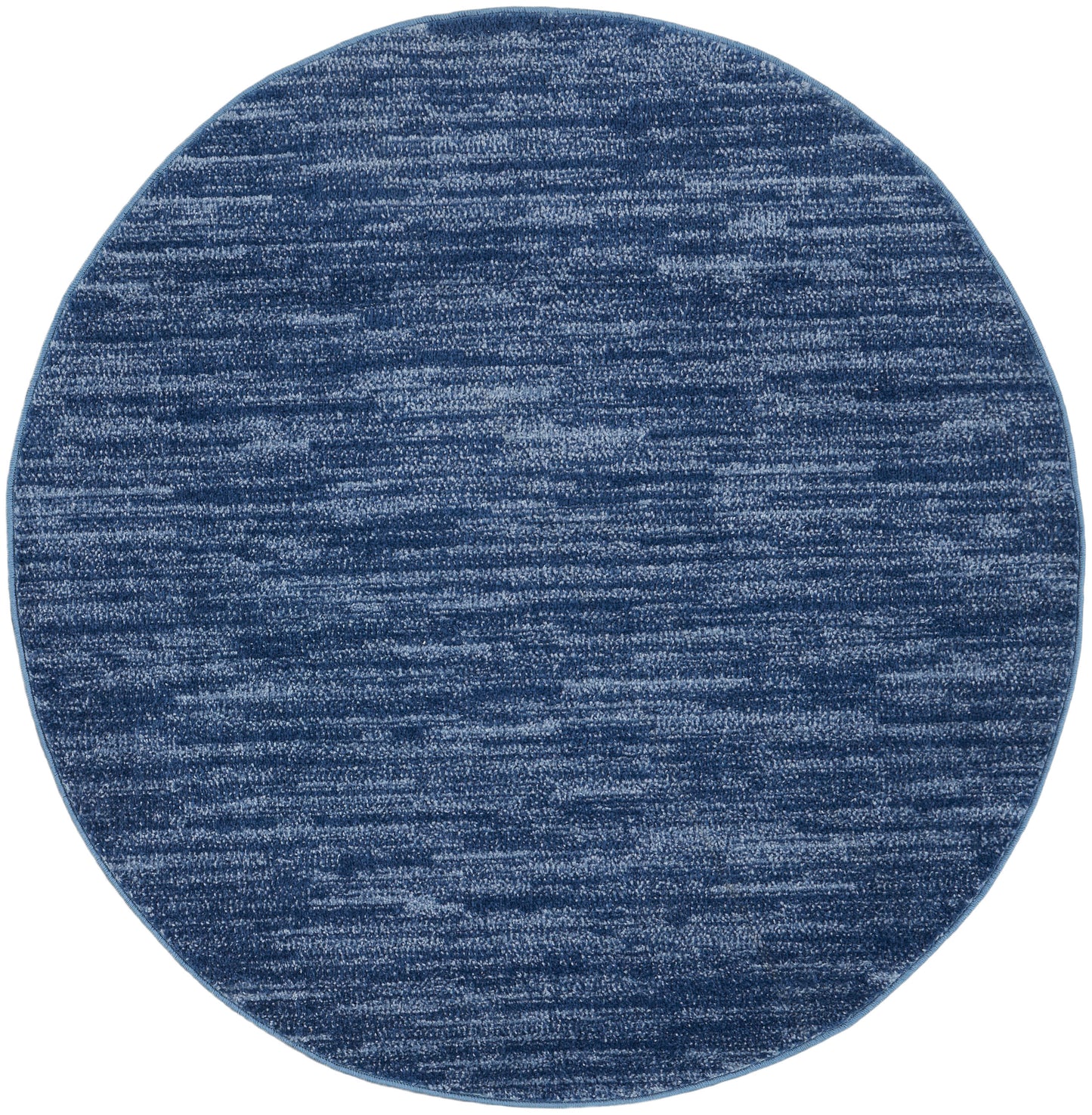 Nourison Home Nourison Essentials NRE01 Navy Blue Contemporary Power-loomed Rug