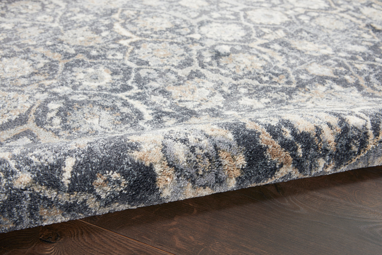 Nourison Home Moroccan Celebration  Navy  Traditional