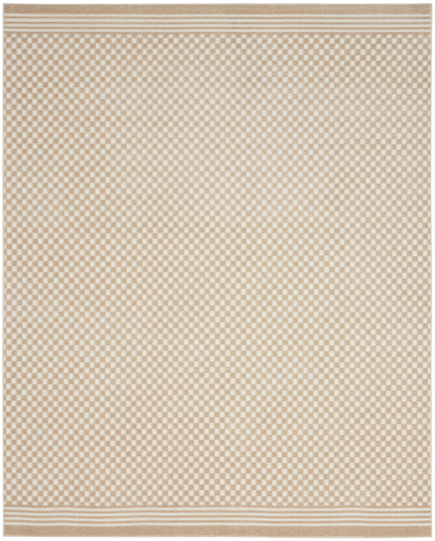 Nourison Home Care Free  Beige  Contemporary