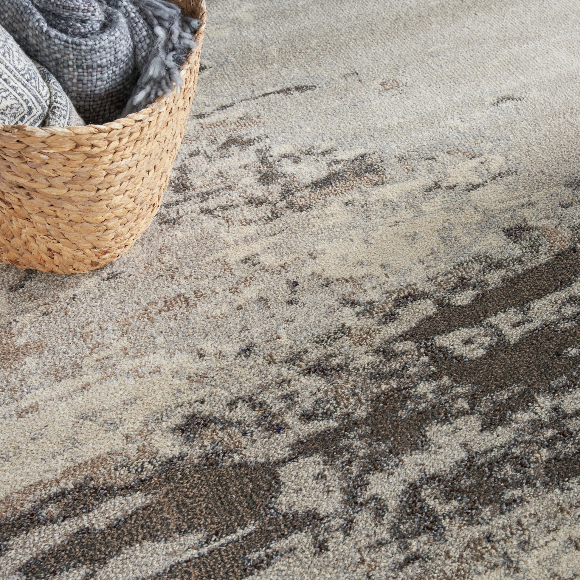 Nourison Home Celestial  Ivory Grey  Contemporary