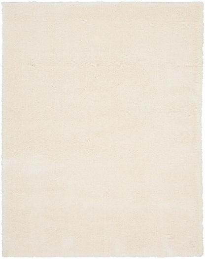 Nourison Home Dreamy Shag DRS05 Ivory Contemporary Power-loomed Rug