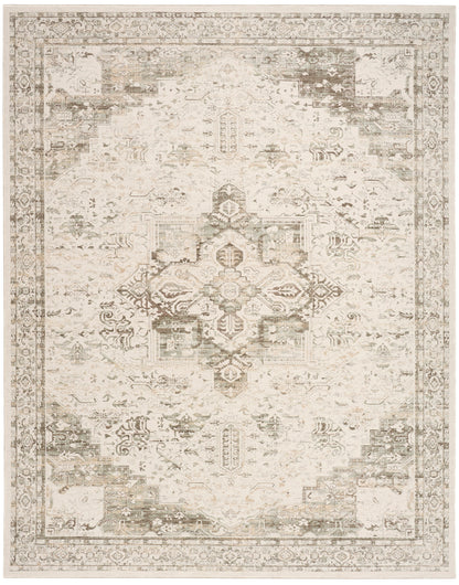 Nourison Home Soft Mist  Ivory Light Grey  Traditional