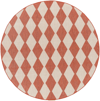 Nourison Home Positano POS04 Terracotta Contemporary Power-loomed Rug