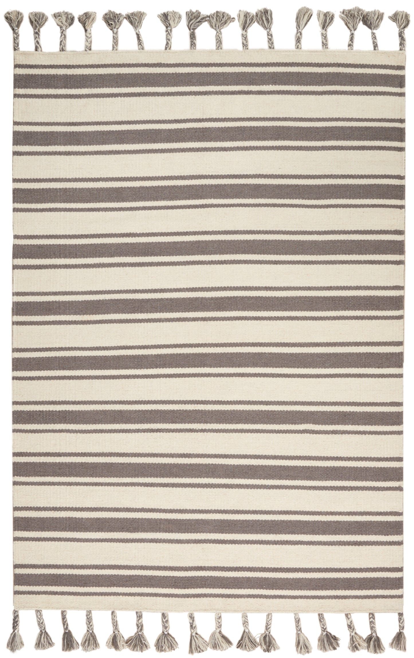 Nourison Home Rio Vista  Ivory Grey  Contemporary