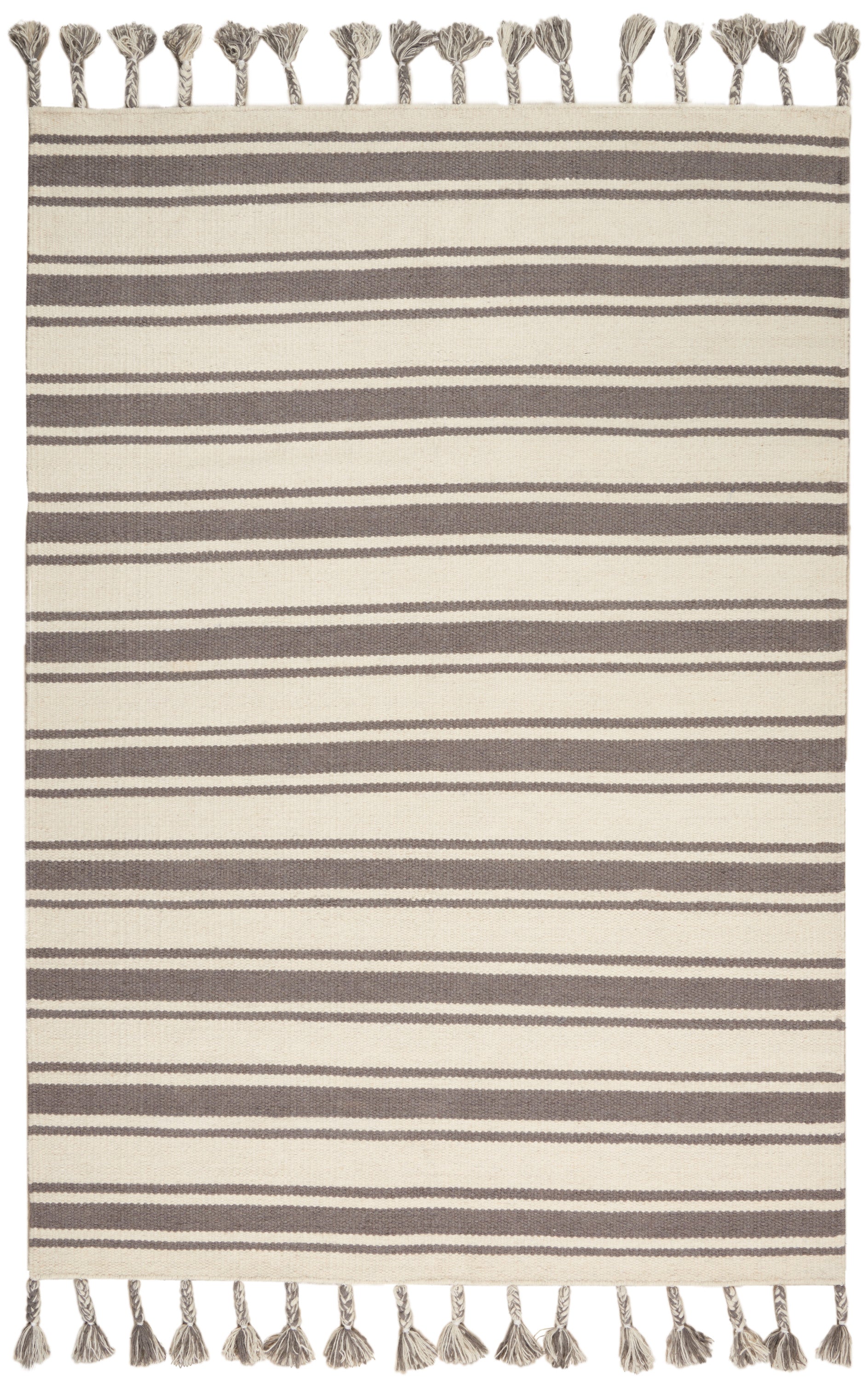 Nourison Home Rio Vista  Ivory Grey  Contemporary