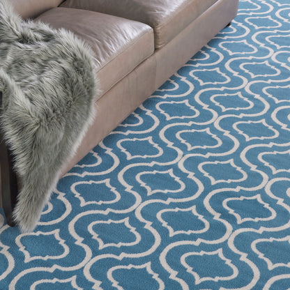 Nourison Home Jubilant  Blue  Transitional