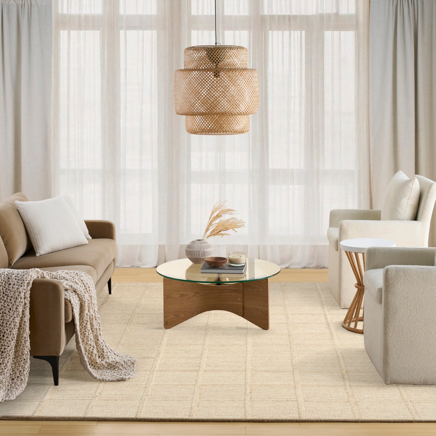 DKNY Pure Framework  Sand  Contemporary