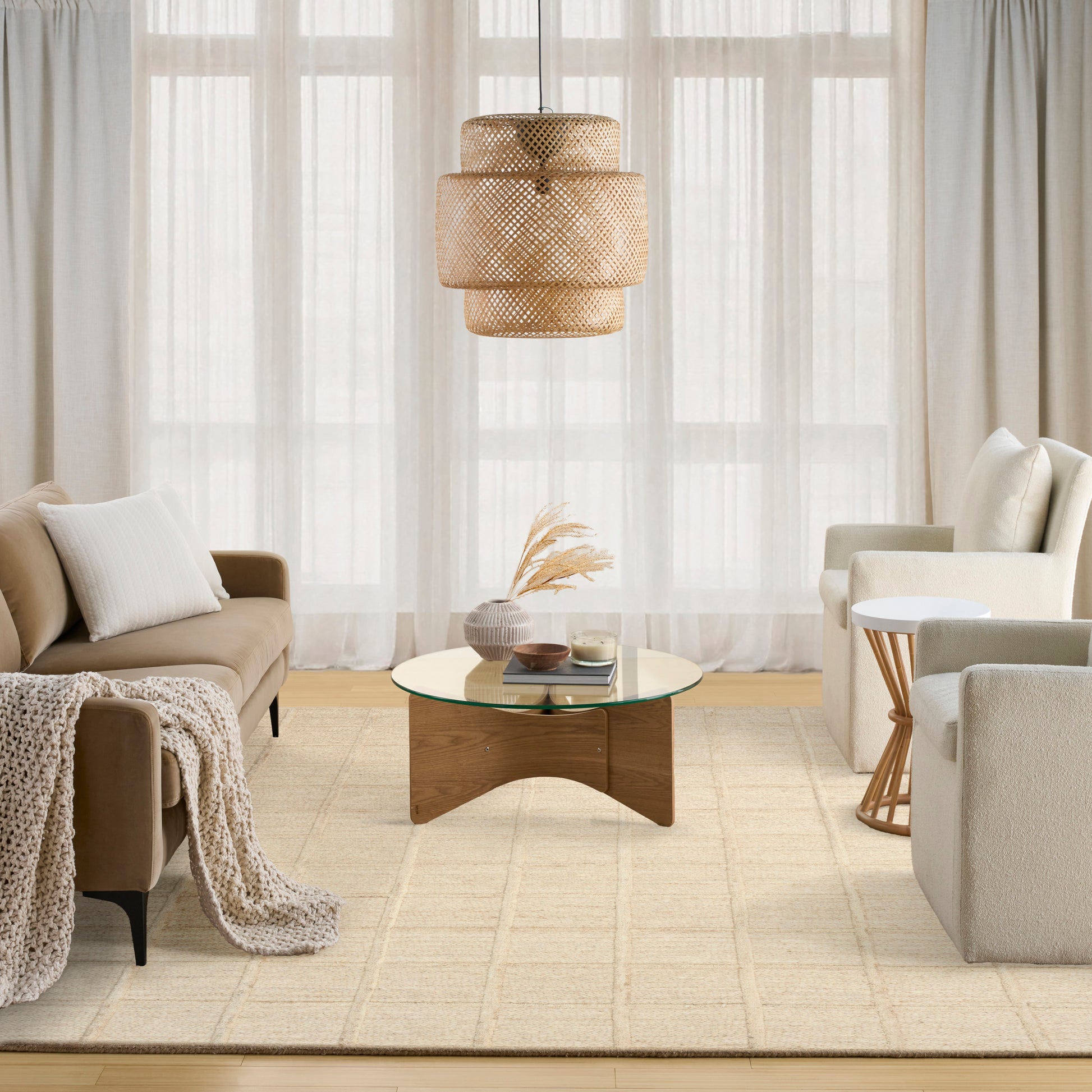 DKNY Pure Framework  Sand  Contemporary