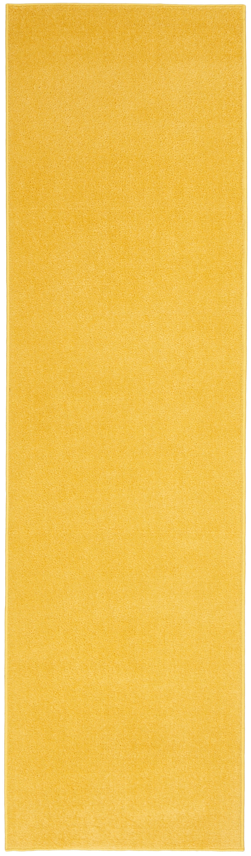 Nourison Home Nourison Essentials NRE01 Yellow Contemporary Power-loomed Rug