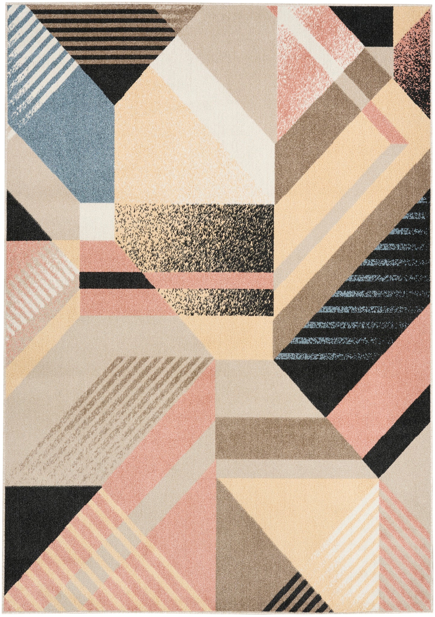 Nourison Home Washable Decor WSD10 Multicolor Contemporary Loom-woven Rug