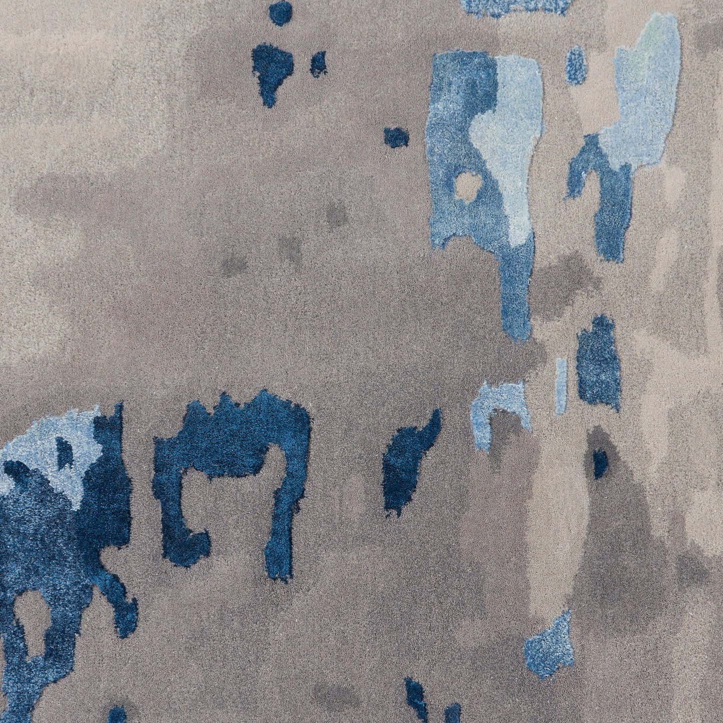 Nourison Home Prismatic  Blue Grey  Contemporary