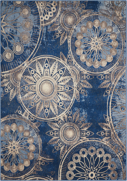 Nourison Home Somerset  Denim  Contemporary