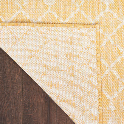 Nourison Home Positano  Yellow  Contemporary