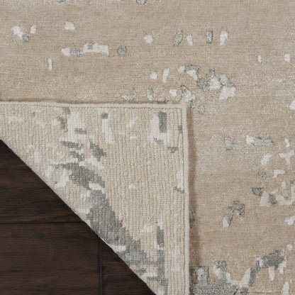 Nourison Home Silk Shadows  Sand  Contemporary