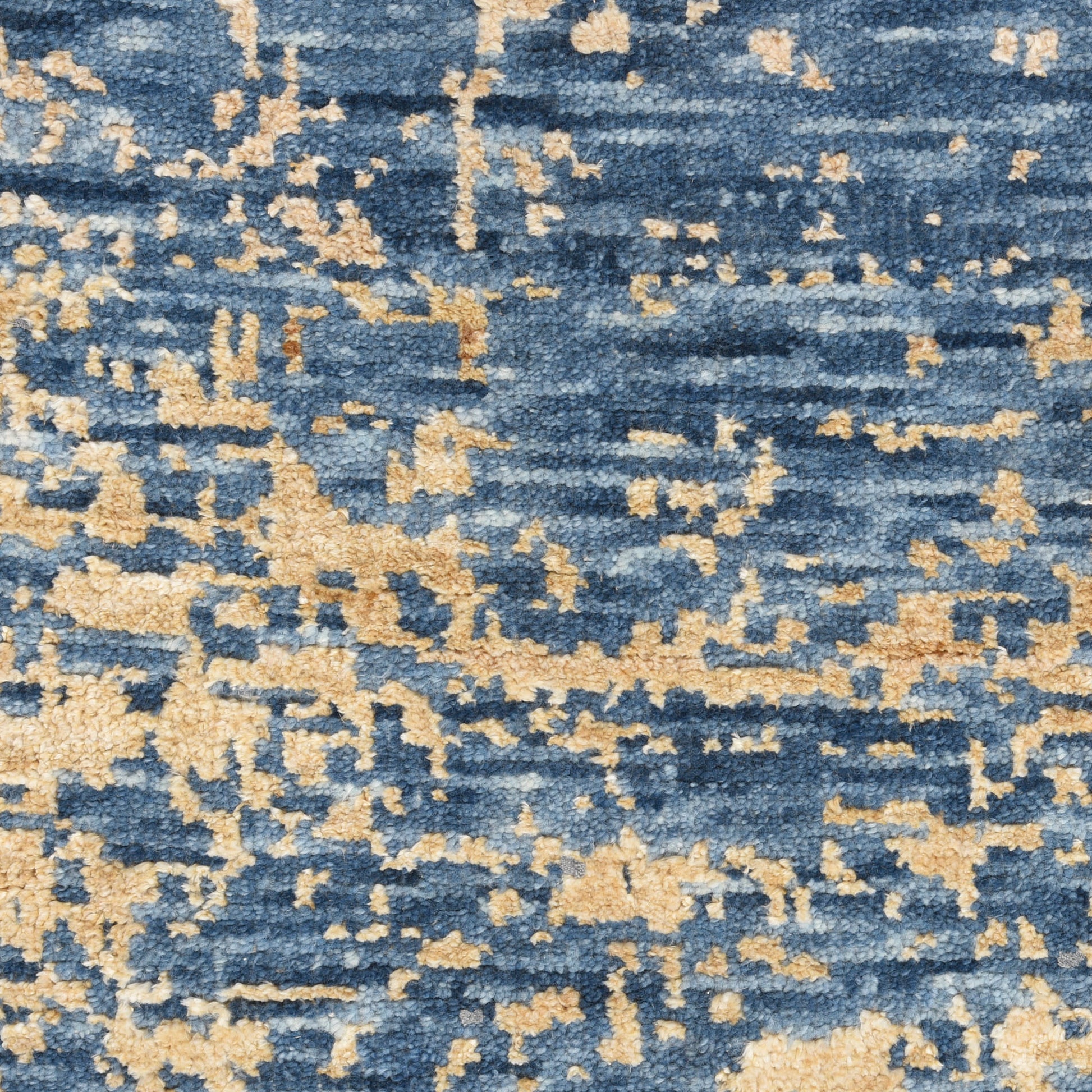 Nourison Home Luna  Dark Blue Mocha  Contemporary