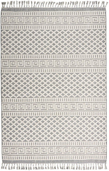 Nourison Home Paxton PAX05 Ivory Slate Contemporary Power-loomed Rug