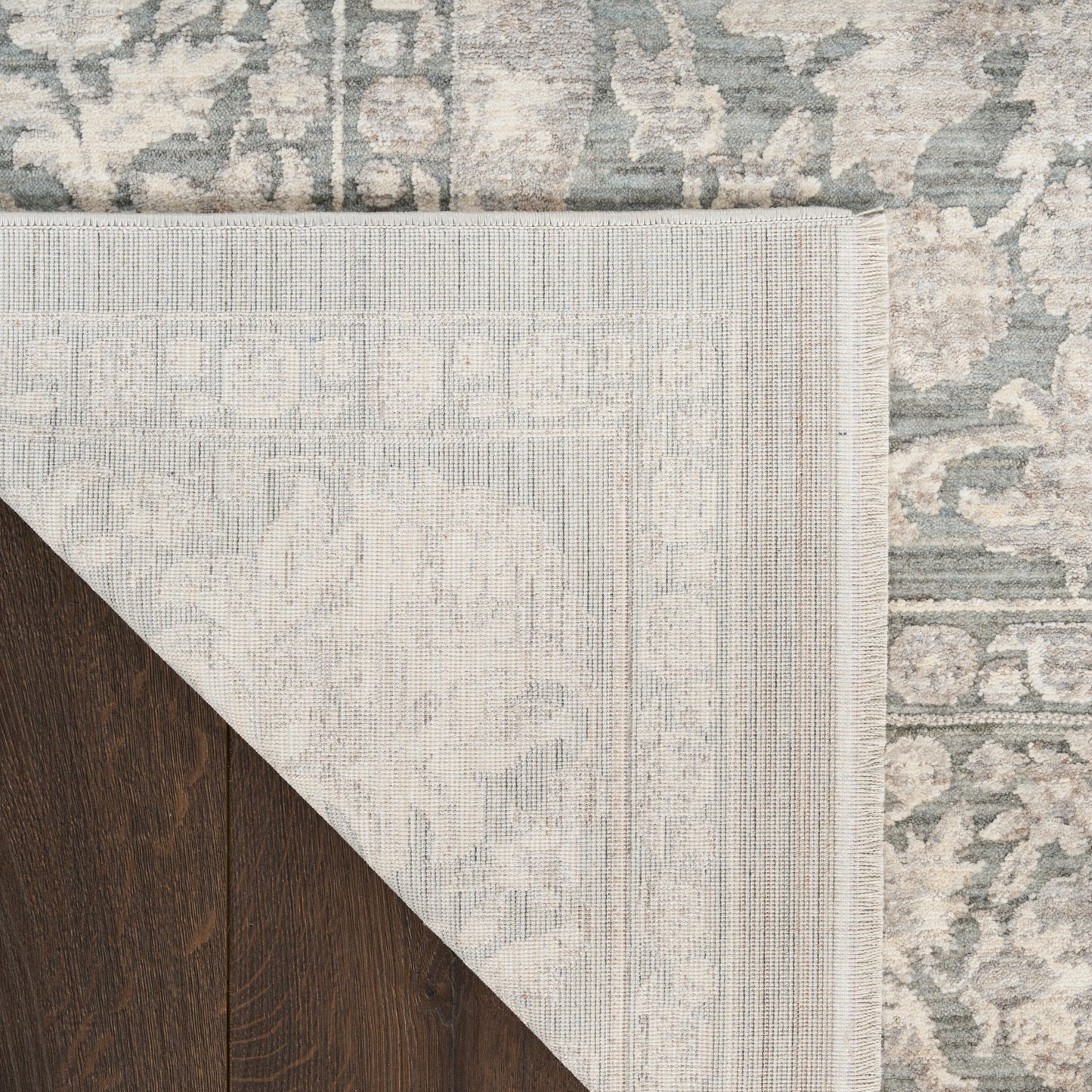 Nourison Home Shadows  Sage Ivory  Traditional