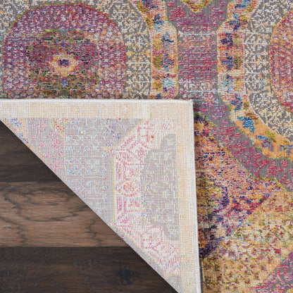 Nourison Home Ankara Global  Multicolor  Transitional