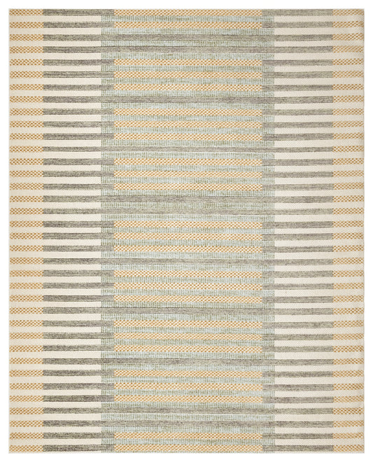 Nourison Home Nordic  Ivory Multicolor  Contemporary