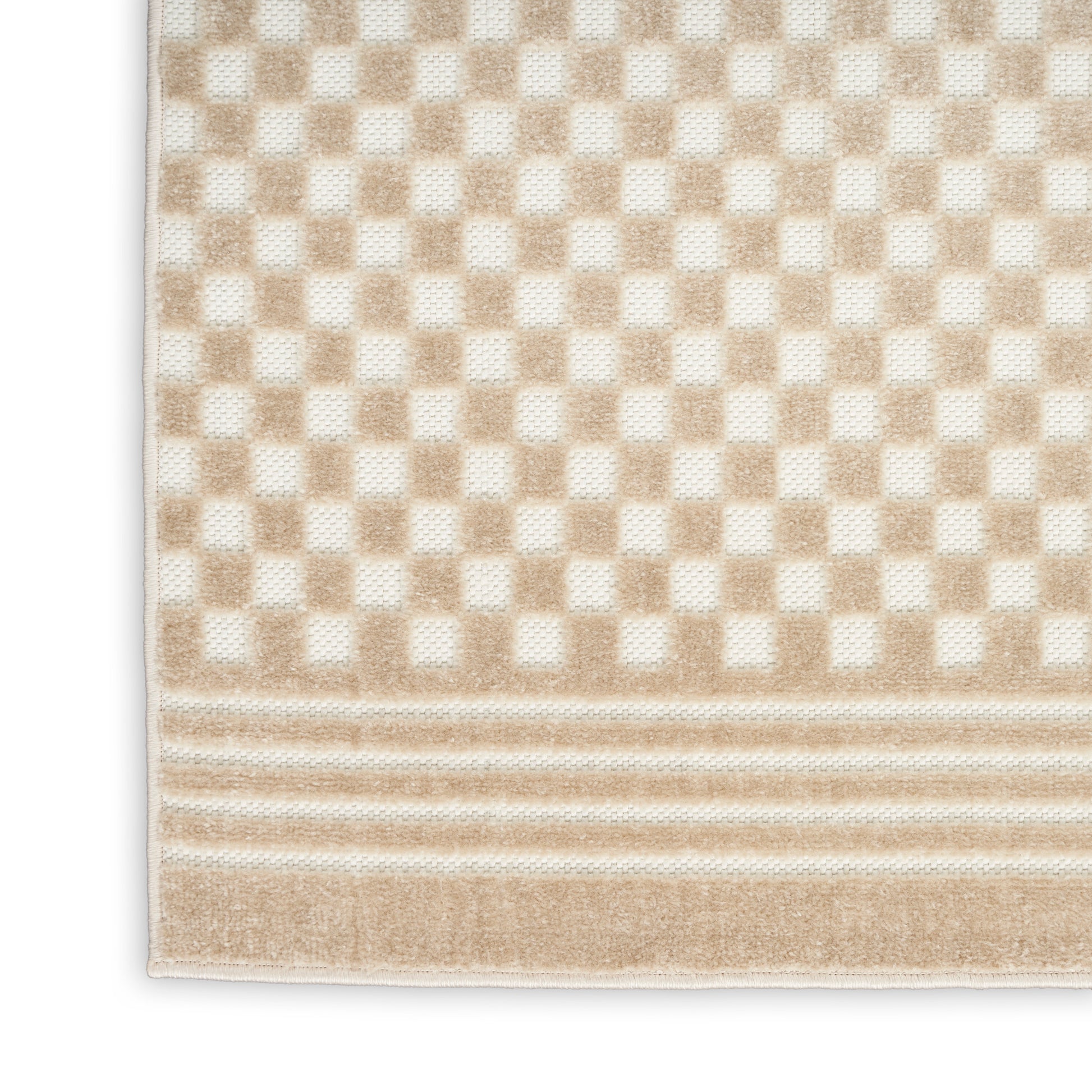Nourison Home Care Free  Beige  Contemporary