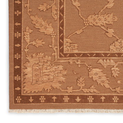 Nourison Home Silk Pointe  Brown  Traditional