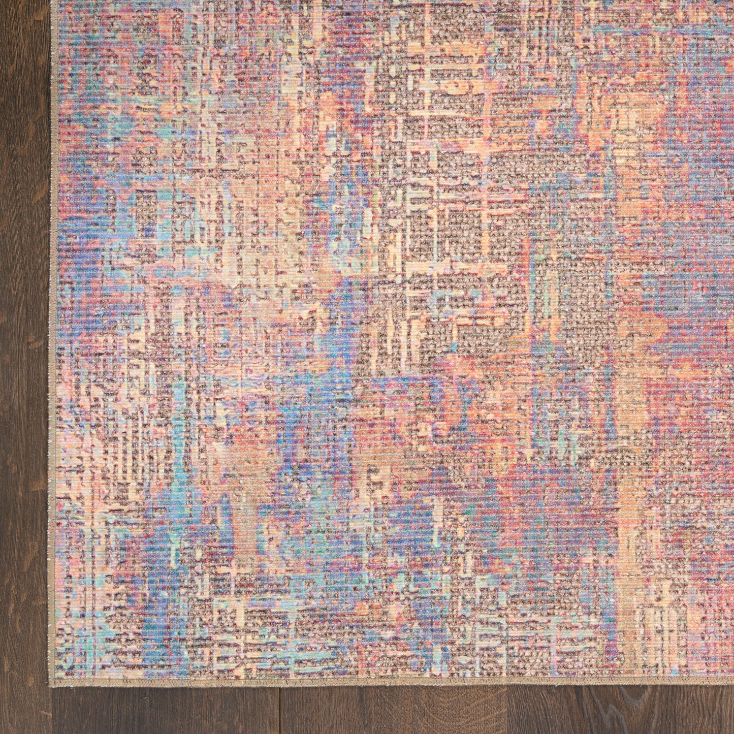 Nourison Home Botanical Washables  Multicolor  Contemporary