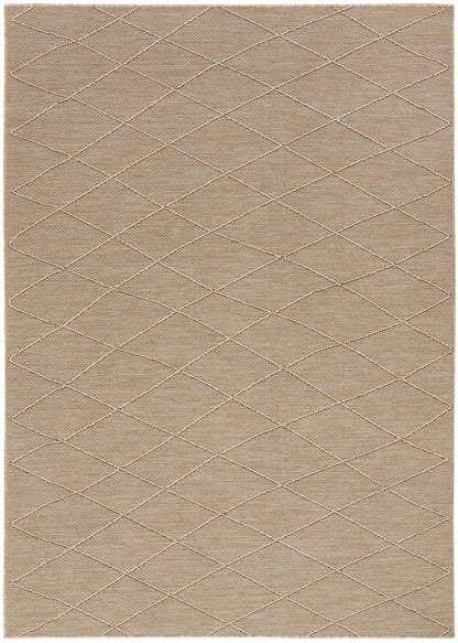 Nourison Home Washable Solutions WSL01 Natural Contemporary Power-loomed Rug