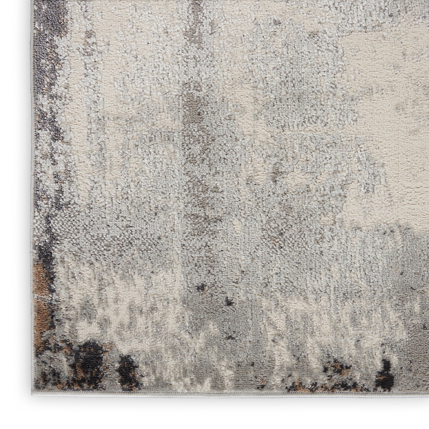 Nourison Home Elation  Grey Ivory  Contemporary