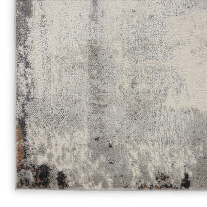 Nourison Home Elation  Grey Ivory  Contemporary