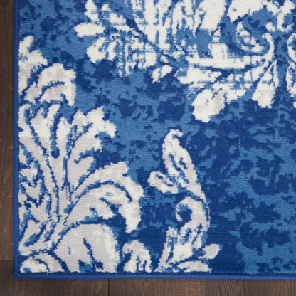 Nourison Home Whimsicle  Navy Ivory  Contemporary
